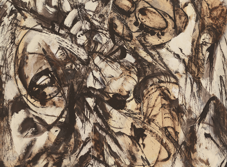 Lee Krasner, The Guardian (1960), olio e vernice su tela
